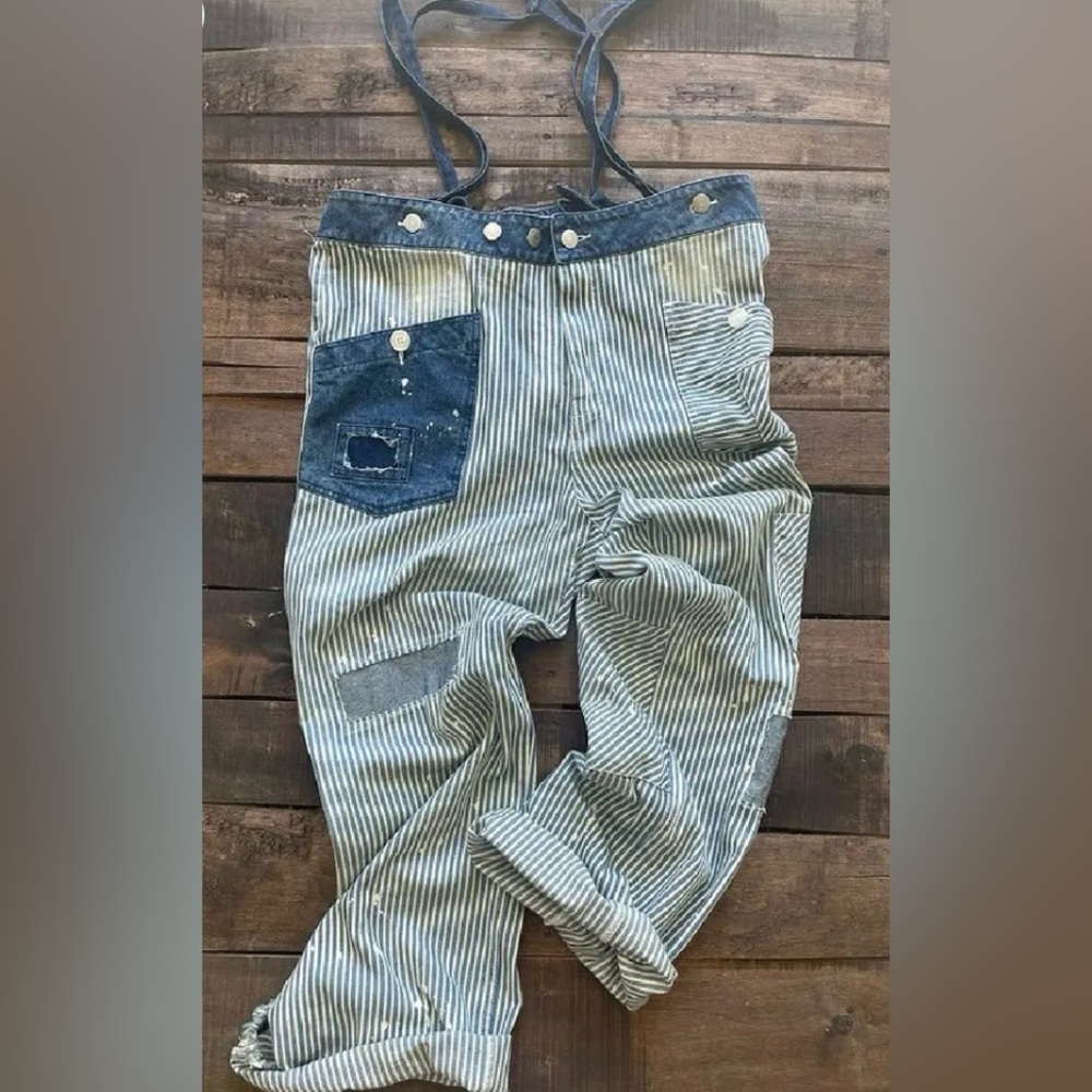 Jaded Gypsy Straight and Narrow Overalls - Size S/M